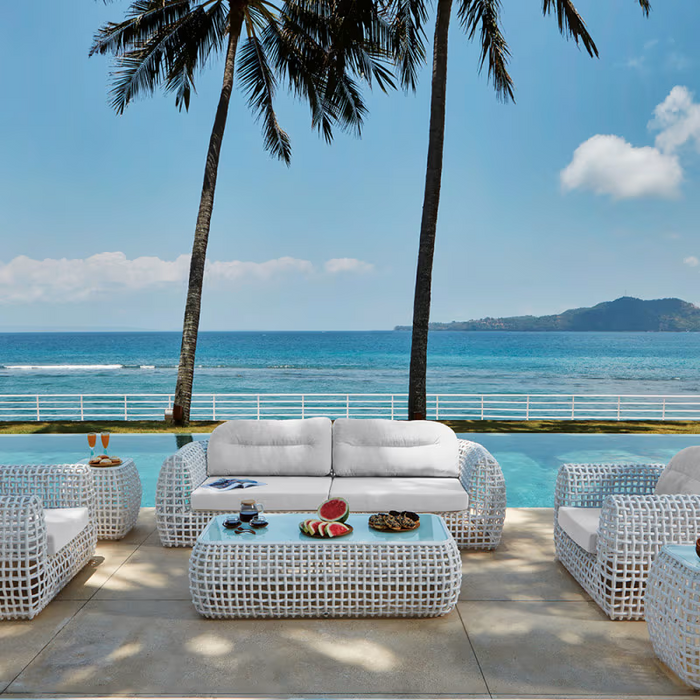 Skyline Design Dynasty Sofa with Sunbrella Cushion