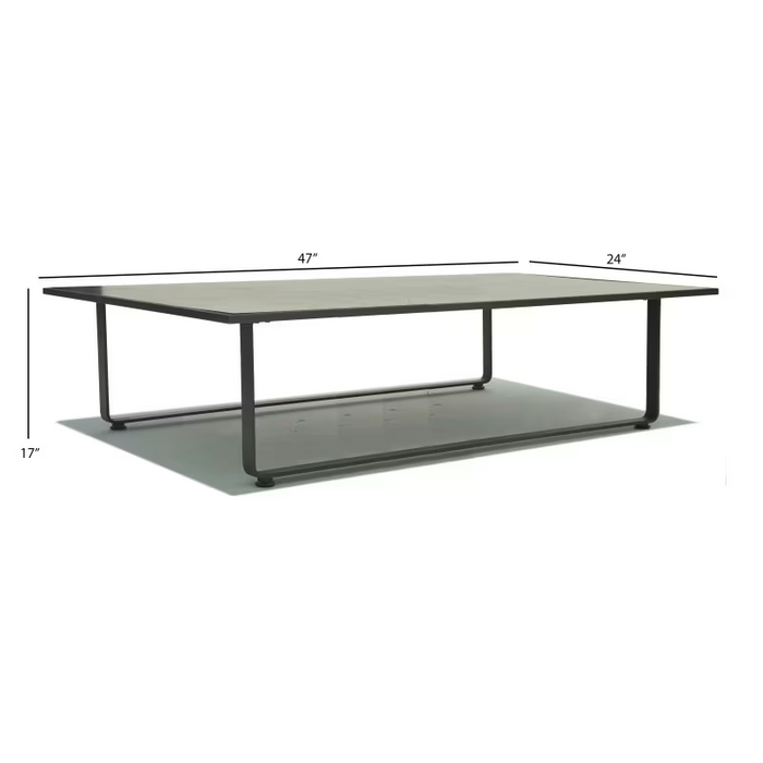 Skyline Design Horizon Coffee Table with Glass