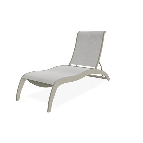 Dune MGP Sling Stacking Armless Chaise