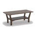 Telescope Casual Antero Smooth MGP 24" x 48" rectangular coffee table with lower shelf