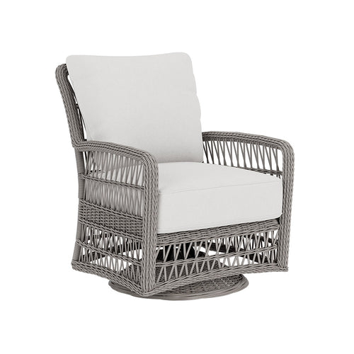 Lloyd Flanders Mackinac Swivel Glider Lounge Chair