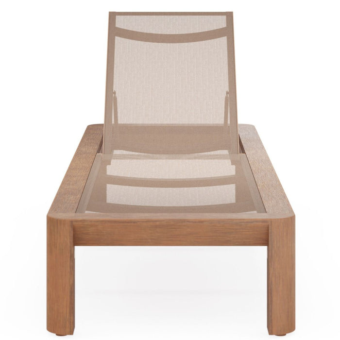 Woodard Beau Sling Chaise Lounge