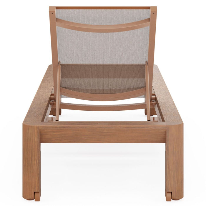 Woodard Beau Sling Chaise Lounge