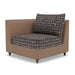 Woodard Mingle 5-Piece U-Shaped Sectional Set: Mingle Corner Lounge Chair, Camel weave
