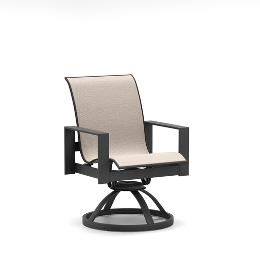 Homecrest Blair Low Back Swivel Rocker, studio view