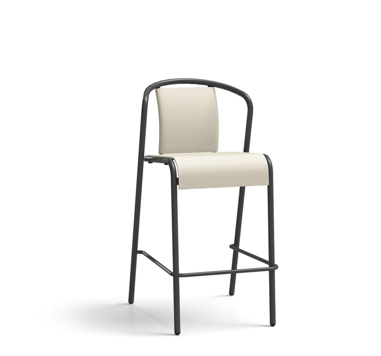 Homecrest Olive Armless Bar Stool, studio view