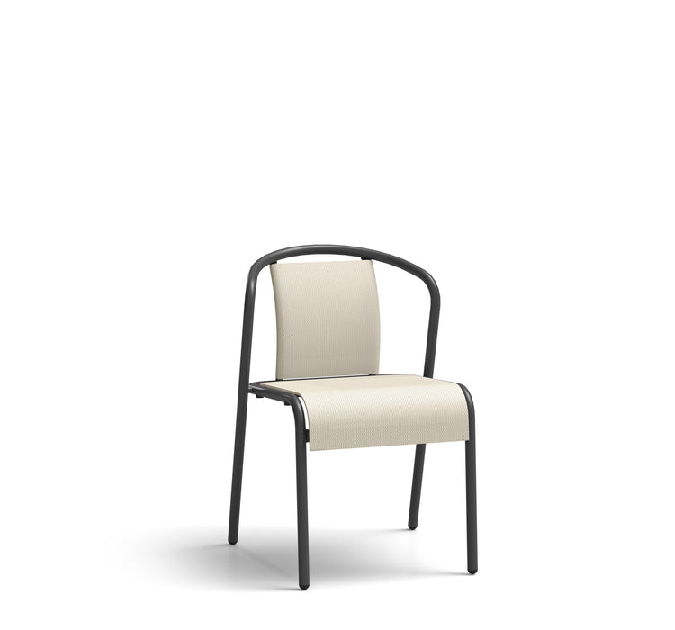 Homecrest Olive Armless Dining Chair, studio view