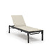 Homecrest Ella Armless Adjustable Chaise with Wheels, studio view