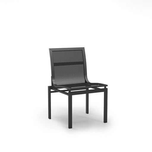 Homecrest Ella Armless Dining Chair Expanded Metal, studio view