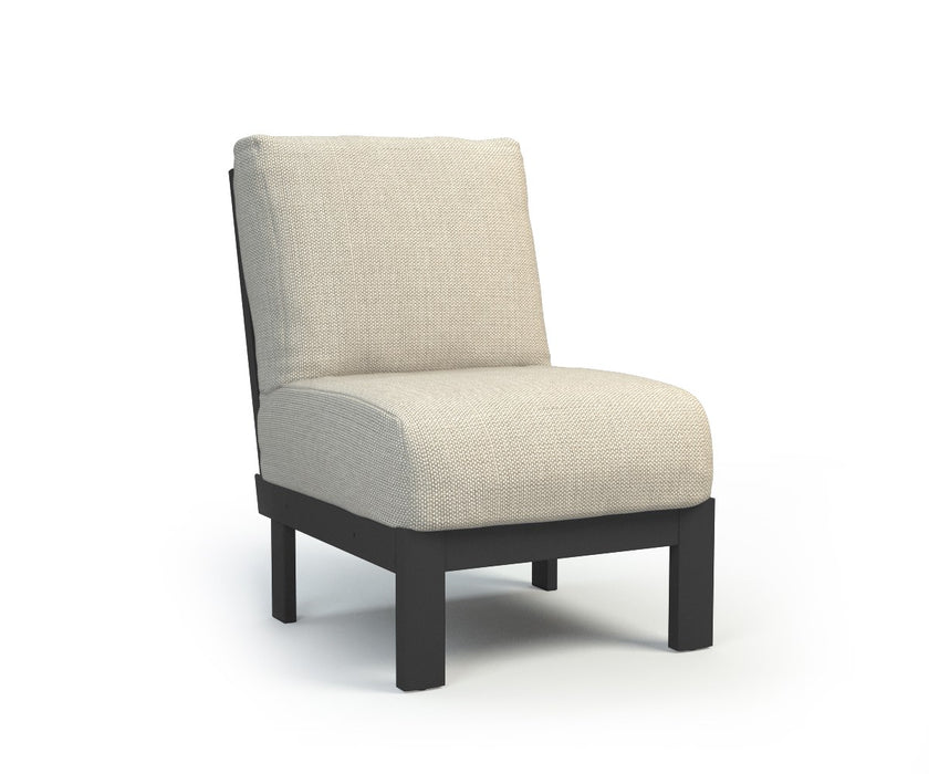 Homecrest Elements Armless Center Chat Chair, studio view