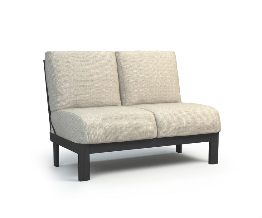 Homecrest Elements Armless Loveseat, studio view