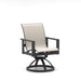 Homecrest Elements Low Back Swivel Rocker, studio view