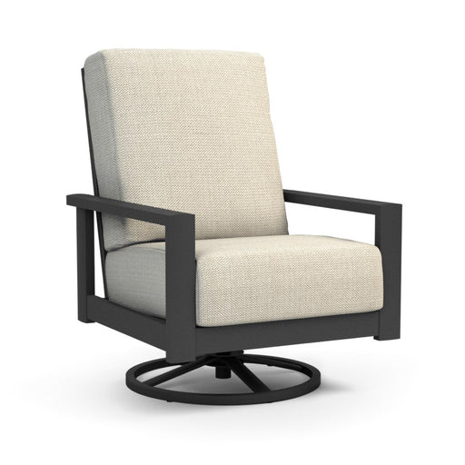 Homecrest Elements High Back Swivel Rocker Chat Chair, studio view
