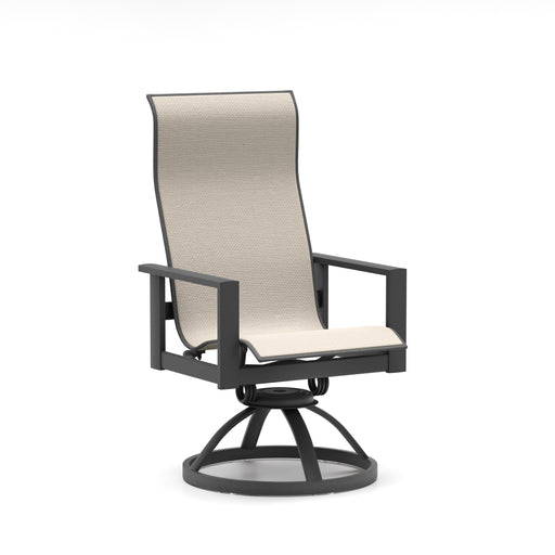 Homecrest Elements High Back Swivel Rocker, studio view