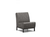 Homecrest Air Armless Chat Chair, studio view