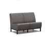 Homecrest Air Armless Loveseat, studio view