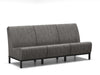 Homecrest Air Armless Sofa, studio view