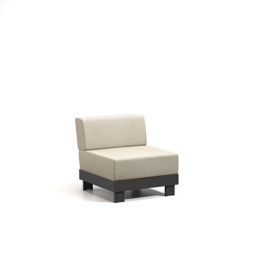 Homecrest Urban Armless Chat Chair, studio view