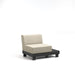 Homecrest Urban Left Table Chat Chair, studio view