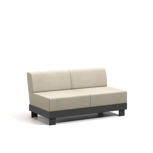 Homecrest Urban Armless Loveseat, studio view