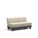 Homecrest Urban Armless Loveseat, studio view