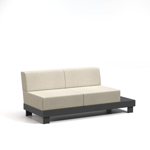 Homecrest Urban Left Table Loveseat, studio view