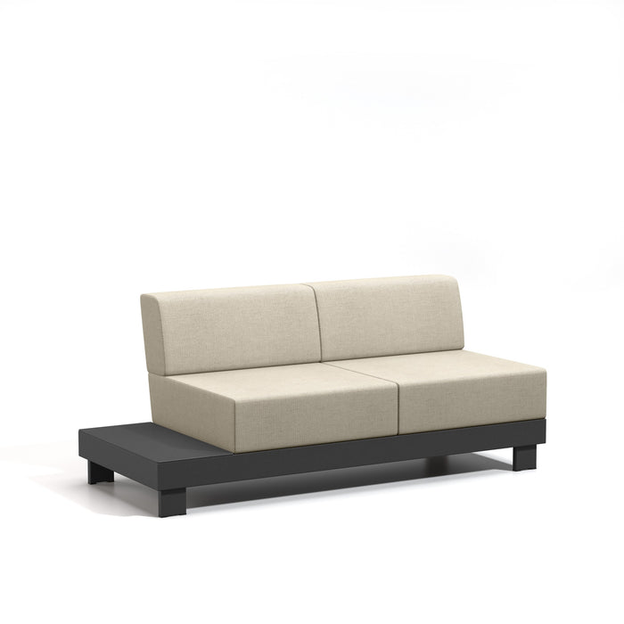 Homecrest Urban Right Table Loveseat, studio view