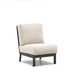 Homecrest Blair Armless Center Chat Chair, studio view