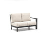 Homecrest Blair Left Arm Loveseat, studio view