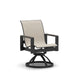 Homecrest Wells Low Back Swivel Rocker, studio view