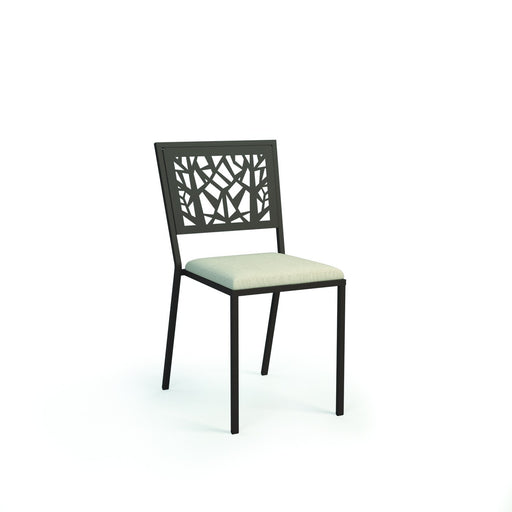 Homecrest Echo Armless Dining Chair with Padded Seat, studio view