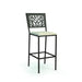 Homecrest Echo Armless Bar Stool with Padded Seat, studio view