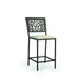 Homecrest Echo Armless Balcony Stool with Padded Seat, studio view
