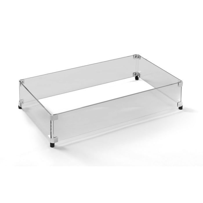 Homecrest Rectangular Fire Table Glass Guard