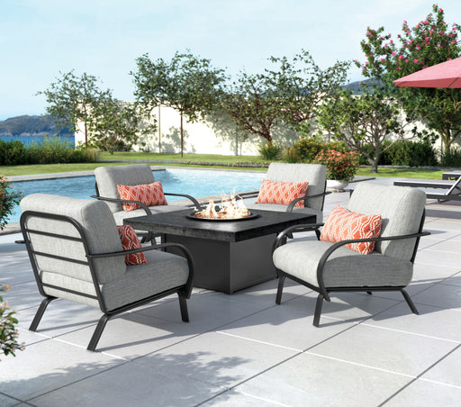 Homecrest Anthem 5-Piece Fire Chat Set, as shown