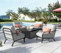 Homecrest Anthem 5-Piece Fire Chat Set, as shown