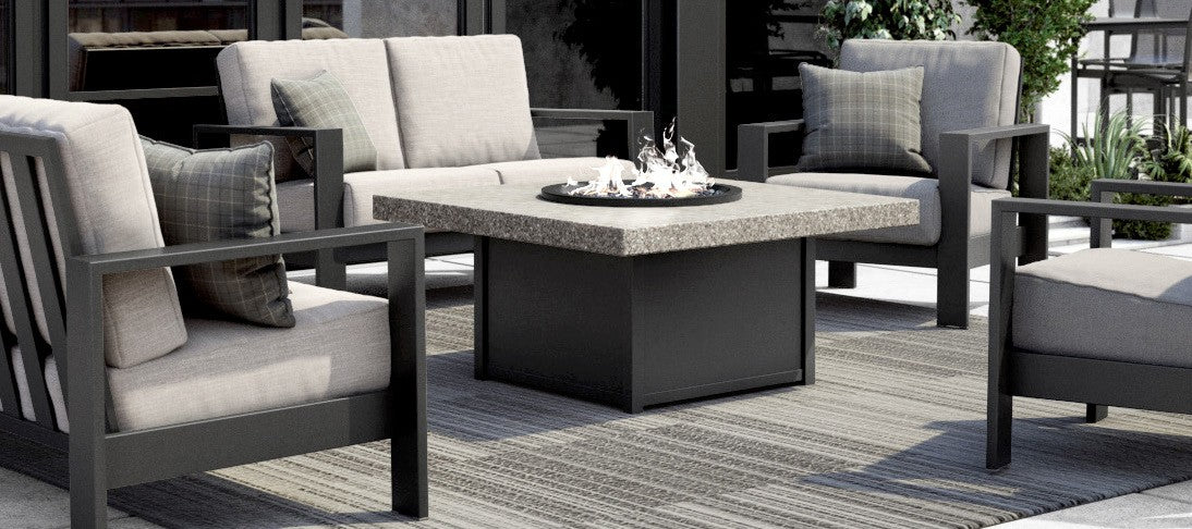 Homecrest Blair 5-Piece Fire Chat Set, as shown