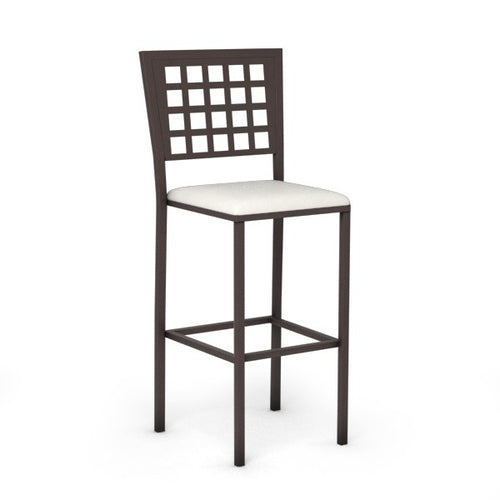 Homecrest Manhattan Armless Bar Stool with Padded Seat