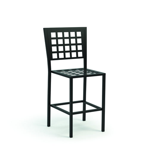 Homecrest Manhattan Armless Balcony Stool with Metal Seat