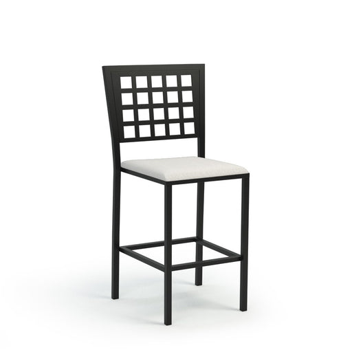 Homecrest Manhattan Armless Balcony Stool with Padded Seat, studio view