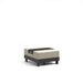 Urban ottoman with the ottoman tray