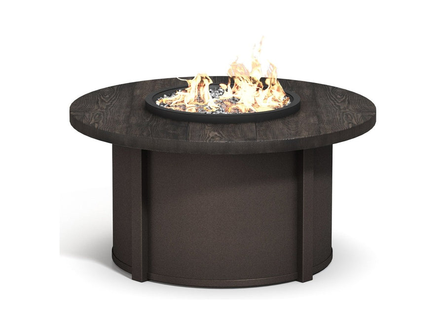 Timber 42" Round Chat Height Fire Table