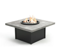Concrete 42" Square Fire Table
