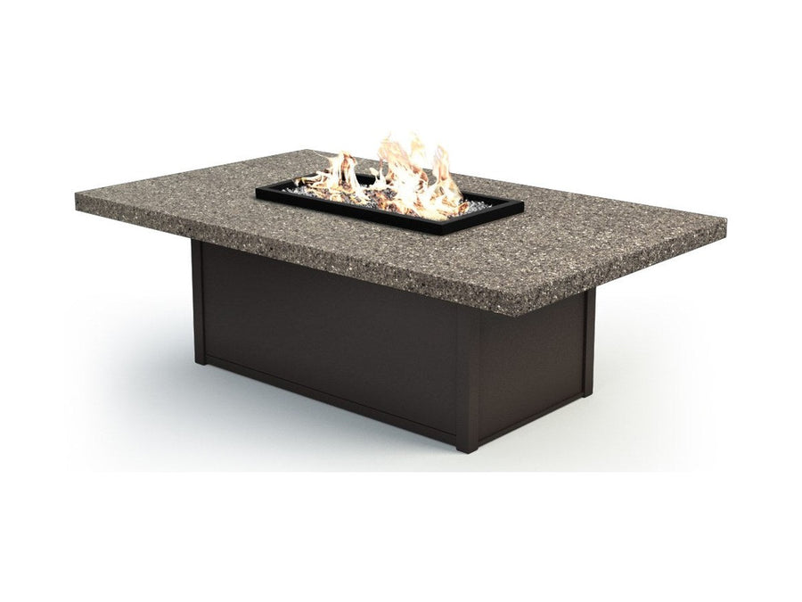 Stonegate 36" x 60" Rectangular Chat Height Fire Table