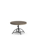 Homecrest Stonegate 30" Round Adjustable Height Table, universal base, studio view
