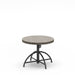 Homecrest Shadow Rock 30" Round Adjustable Height Table, universal base, studio view