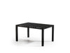 Homecrest Mode 44" x 66" Rectangular Balcony Table, post base, studio view