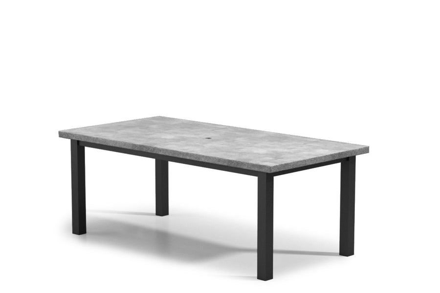 Concrete Rectangular Dining Table