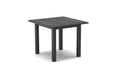 Homecrest Medley 42" Square Balcony Table, post base, studio view