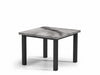 Homecrest Artworks 42" Square Dining Table, post base, studio view